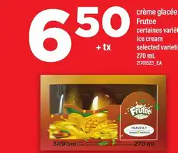 Maxi CRÈME GLACÉE FRUTEE | ICE CREAM, 270 ML offer