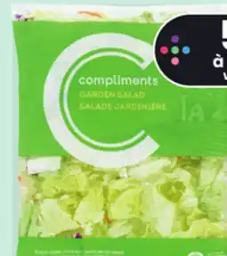IGA COMPLIMENTS GARDEN SALAD offer