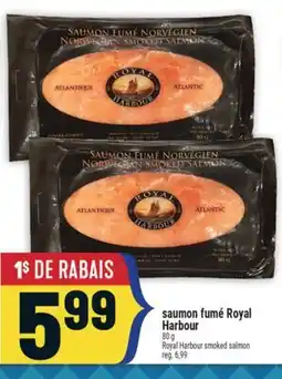 Marché Adonis SAUMON FUMÉ ROYAL HARBOUR | ROYAL HARBOUR SMOKED SALMON offer