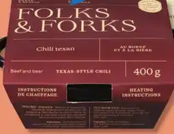 IGA FOLKS AND FORKS FRESH PREPARED MEAL OR MEAL-SOUP offer