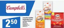 Maxi CRAQUELINS GOLDFISH PEPPERIDGE FARMS, 167-227 G offer