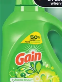 IGA GAIN IN-WASH SCENT BOOSTER OR FABRIC SOFTENER offer