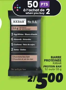 IGA RXBAR PROTEIN BAR offer