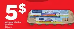 Maxi ŒUFS OMÉGA-3 BURNBRAE OMEGA 3 EGGS offer