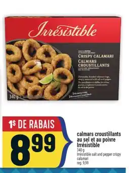 Marché Adonis Calmars croustillants au sel et au poivre Irrésistible | Irrésistible salt and pepper crispy offer