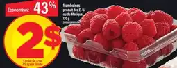 Maxi FRAMBOISES, 170 g offer