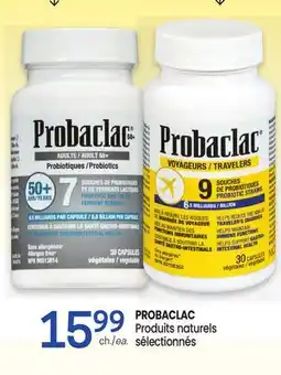 Uniprix PROBACLAC Produits naturels sélectionnés offer
