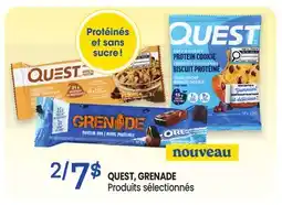 Uniprix QUEST, GRENADE Produits sélectionnés offer