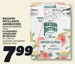 IGA MAISON PERRIER CHIC FLAVOURED SPARKLING BEVERAGE offer
