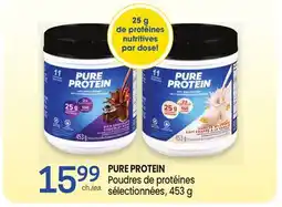 Uniprix PURE PROTEIN Poudres de protéines sélectionnées offer