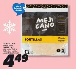 IGA MEJICANO TORTILLAS offer