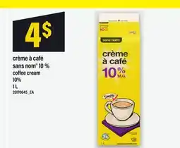 Maxi CRÈME À CAFÉ SANS NOM 10% | COFFEE CREAM 10%, 1 L offer