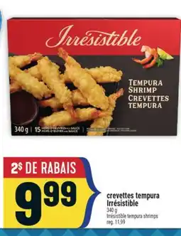 Marché Adonis Crevettes tempura Irrésistible | Irrésistible tempura shrimps offer