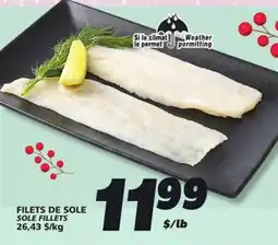 IGA SOLE FILLETS offer