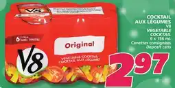 IGA V8 VEGETABLE COCKTAIL offer