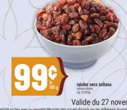 Marché Adonis Raisins secs sultana | sultana raisins offer
