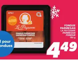 IGA LA PAYSANNE PARMESAN FONDUE offer