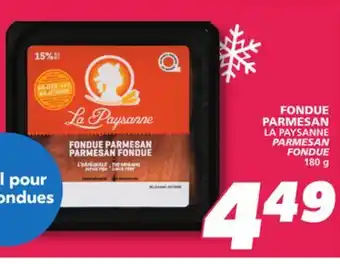 IGA LA PAYSANNE PARMESAN FONDUE offer