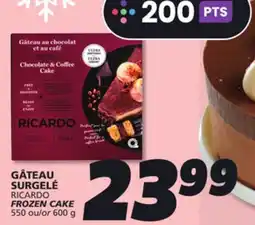 IGA RICARDO FROZEN CAKE offer