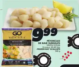 IGA GREEN OCEAN FROZEN BAY SCALLOPS offer