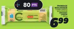 IGA COMPLIMENTS BIOLOGIQUE ORGANIC CHEESE offer