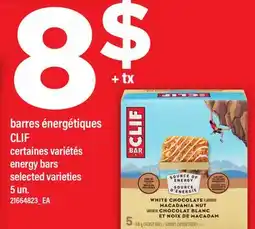 Maxi BARRES ÉNERGÉTIQUES CLIF | ENERGY BARS, 5 UN offer