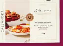 IGA CASSANDRA LOIGNON FROZEN APPETIZER PLATTER offer