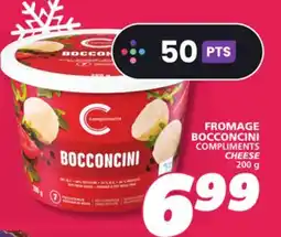 IGA COMPLIMENTS CHEESE offer