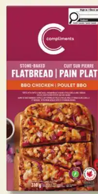 IGA COMPLIMENTS FROZEN FLATBREAD offer