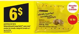 Maxi POMMES DE TERRE NATURELLEMENT IMPARFAITS SANS NOM , sac de 15 lb offer