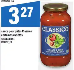 Maxi SAUCE POUR PÂTES CLASSICO, 410/600 ML offer