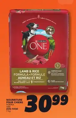 IGA PURINA ONE DOG FOOD offer