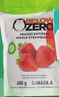 IGA BELOW ZERO FROZEN FRUITS offer