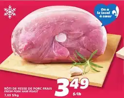 IGA FRESH PORK HAM ROAST offer