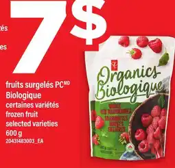 Maxi FRUITS SURGELÉS PC BIOLOGIQUE | FROZEN FRUIT, 600 G offer