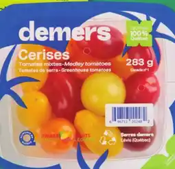 IGA GOURMET TOMATO MIX, CHERRY TOMATOES OR GRAPE TOMATOES offer