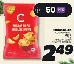 IGA COMPLIMENTS CHIPS offer