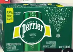 IGA MAISON PERRIER CARBONATED MINERAL OR SPRING WATER offer
