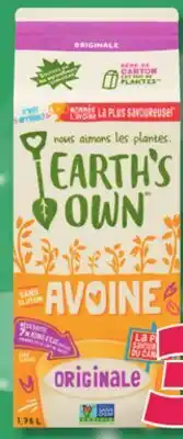 IGA EARTH'S OWN PLANT-BASED BEVERAGE offer