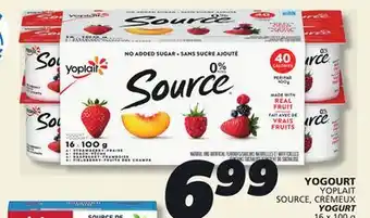 IGA YOPLAIT YOGURT offer