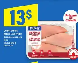 Maxi POULET ASSORTI MAPLE LEAF PRIME offer
