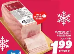 IGA COMPLIMENTS COOKED HAM offer