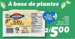 IGA UNISOYA TOFU offer