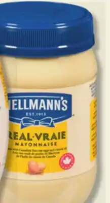 IGA HELLMANN'S MAYONNAISE offer