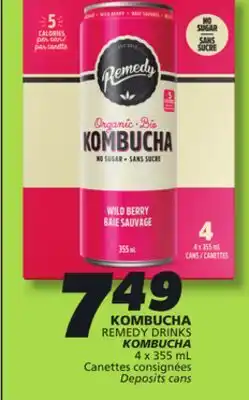 IGA REMEDY DRINKS KOMBUCHA offer