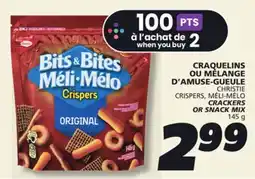 IGA CHRISTIE CRACKERS OR SNACK MIX offer