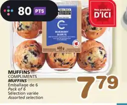 Marches Tradition COMPLIMENTS MUFFINS offer