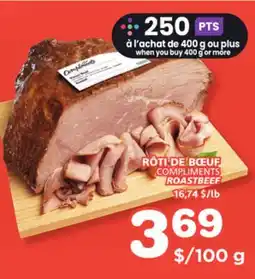 Marches Tradition COMPLIMENTS ROASTBEEF offer