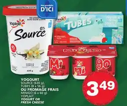 Marches Tradition SOURCE (630 g), TUBES (8 x 56 g) OR FROMAGE FRAIS MINIGO (6 x 60 g) YOGURT OR FRESH CHEESE offer