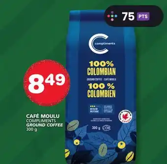 Marches Tradition COMPLIMENTS GROUND COFFEE offer